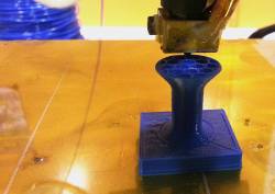 Reprap : Impression d'un tampon